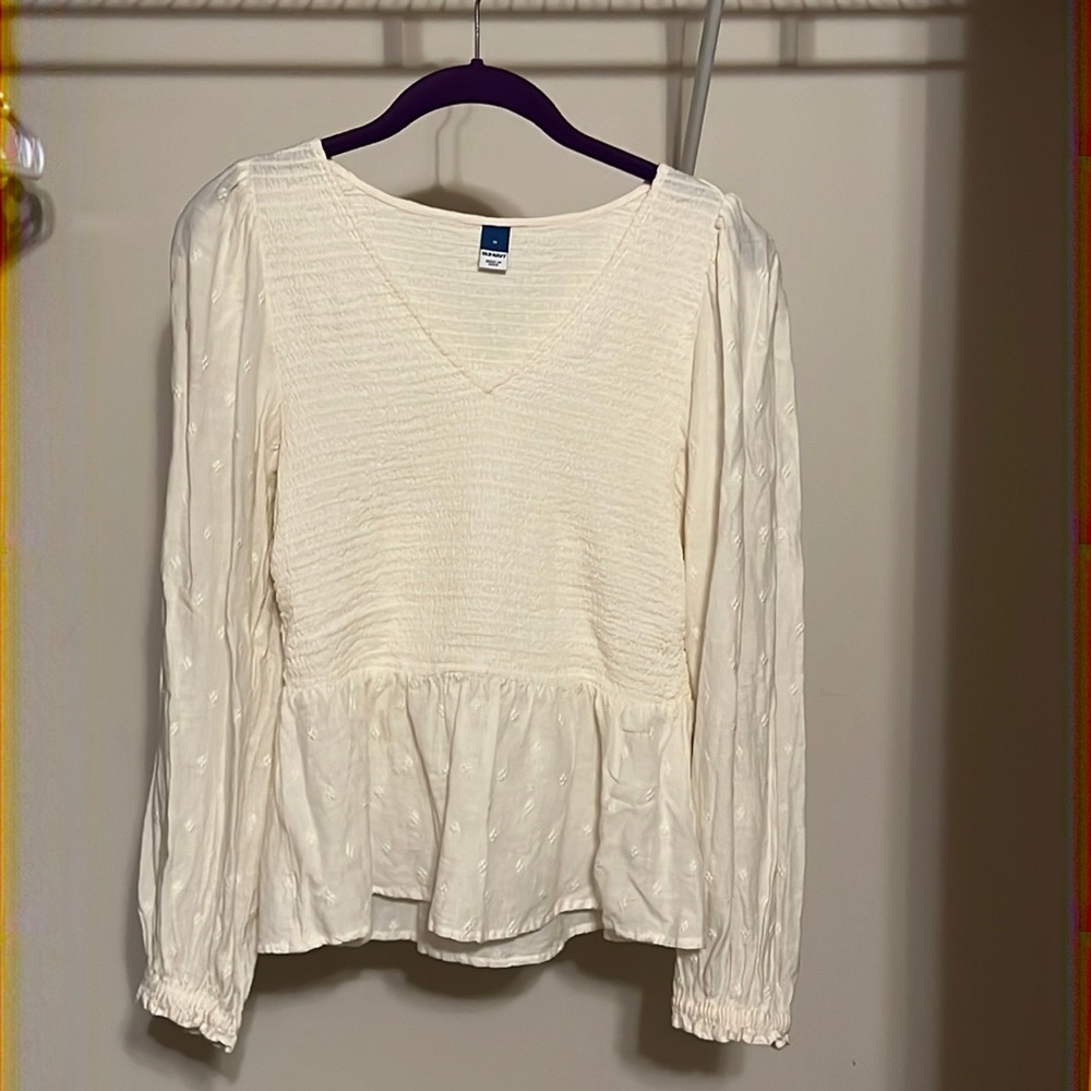Boho Cream Top from Old Navy